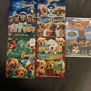 Disney Buddies DVD Set with 5 different movies